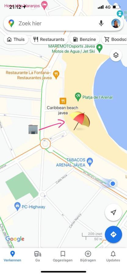 La Casita Bonita - 30M From The Arenal Beach - Private Parking Javea Ngoại thất bức ảnh